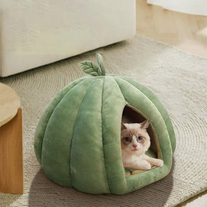Cute Winter Warm Pet House Flannel Pet Supplies Cat Bed Four Seasons Kitten Puppy Cat Nest