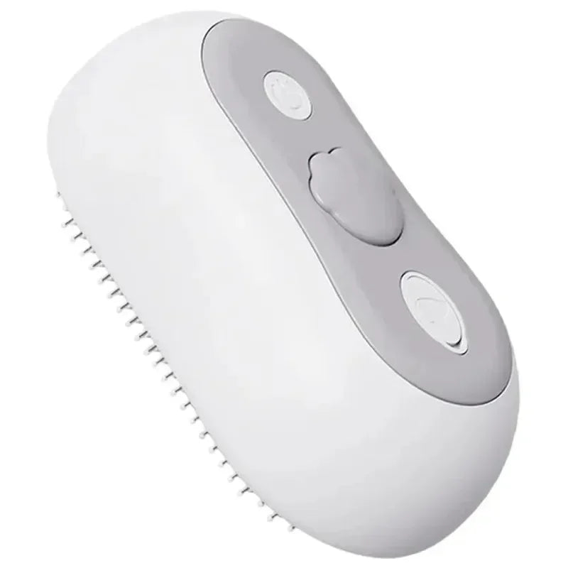 USB Rechargeable Cat Grooming Tool 3 in 1 Electric Steam Spray Comb Silent Massage Brush for Cat with Water Tank